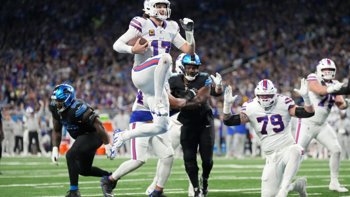Los Bills cortan la racha de los Lions con victoria 48-42