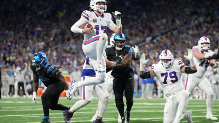 Los Bills cortan la racha de los Lions con victoria 48-42