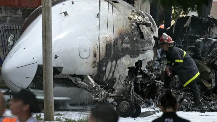 Tragedia aérea en Buenos Aires: avión se estrella y deja dos muertos