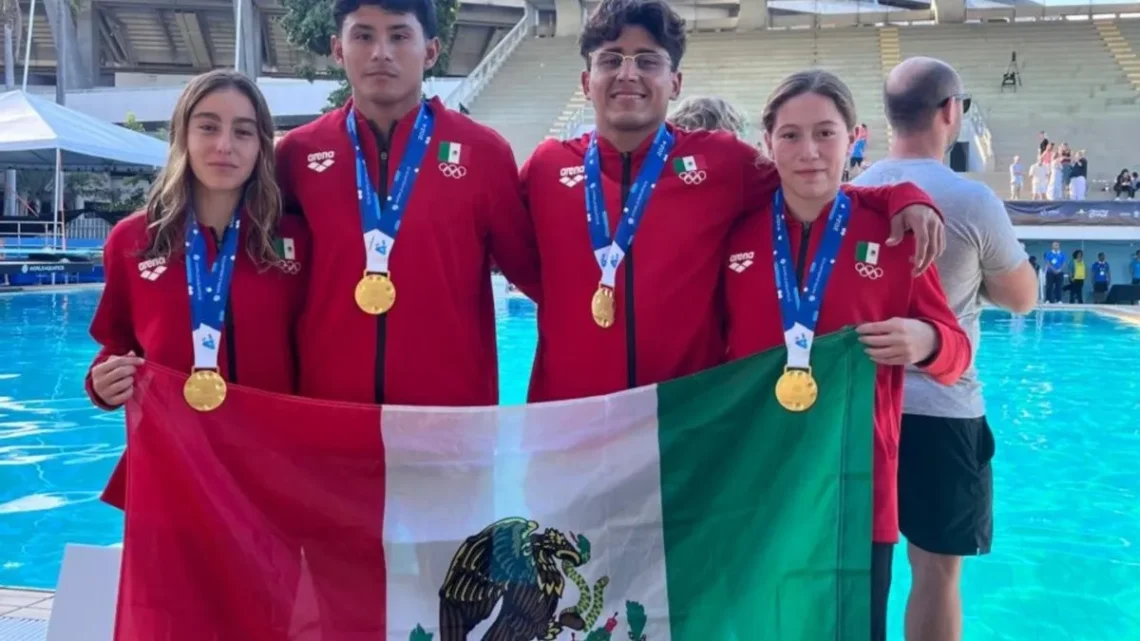 México lidera el medallero en el Campeonato Mundial Juvenil de Clavados 2024
