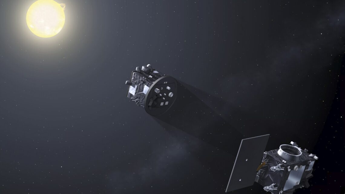 Europa lanza satélites para eclipses solares artificiales