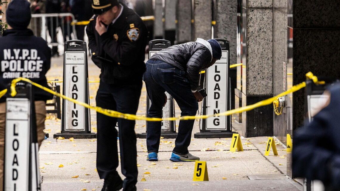 Asesinan en Manhattan al CEO de UnitedHealthcare