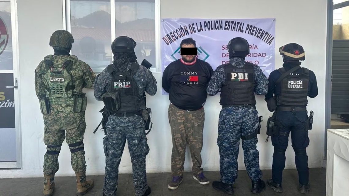 Capturan en Puebla a líder de La Barredora, grupo que desató violencia en Tabasco