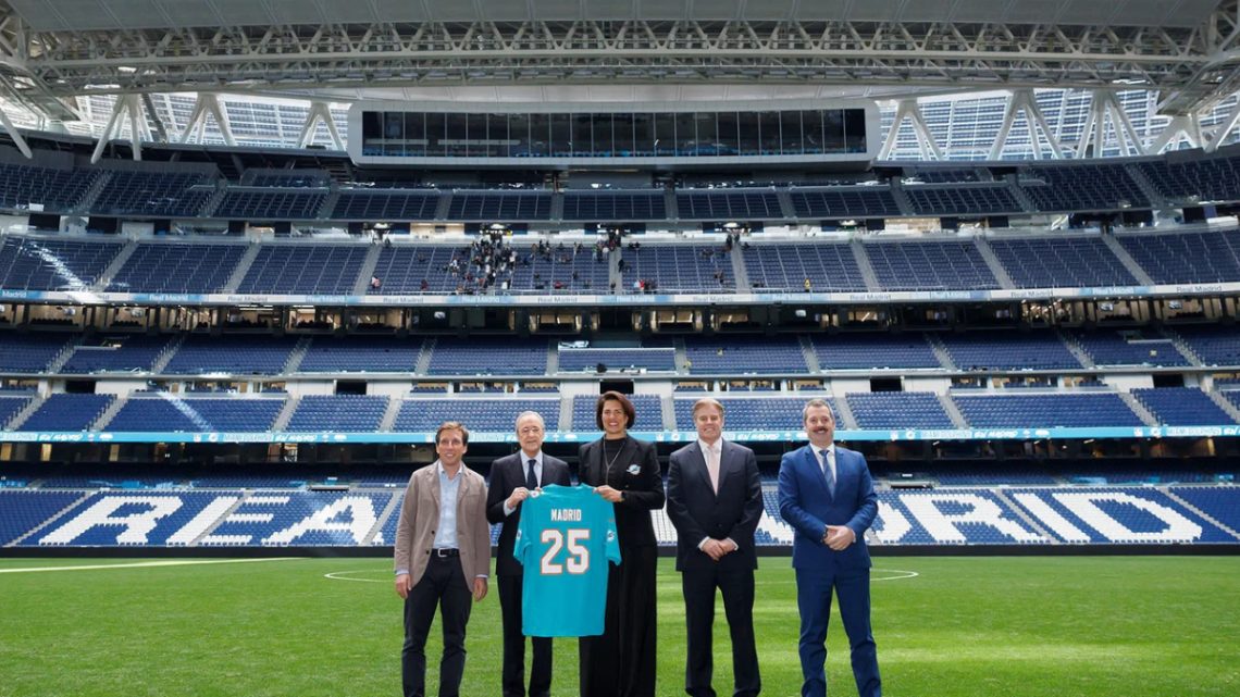 ¡Oficial! Miami Dolphins jugará el primer partido de NFL en Madrid la próxima temporada