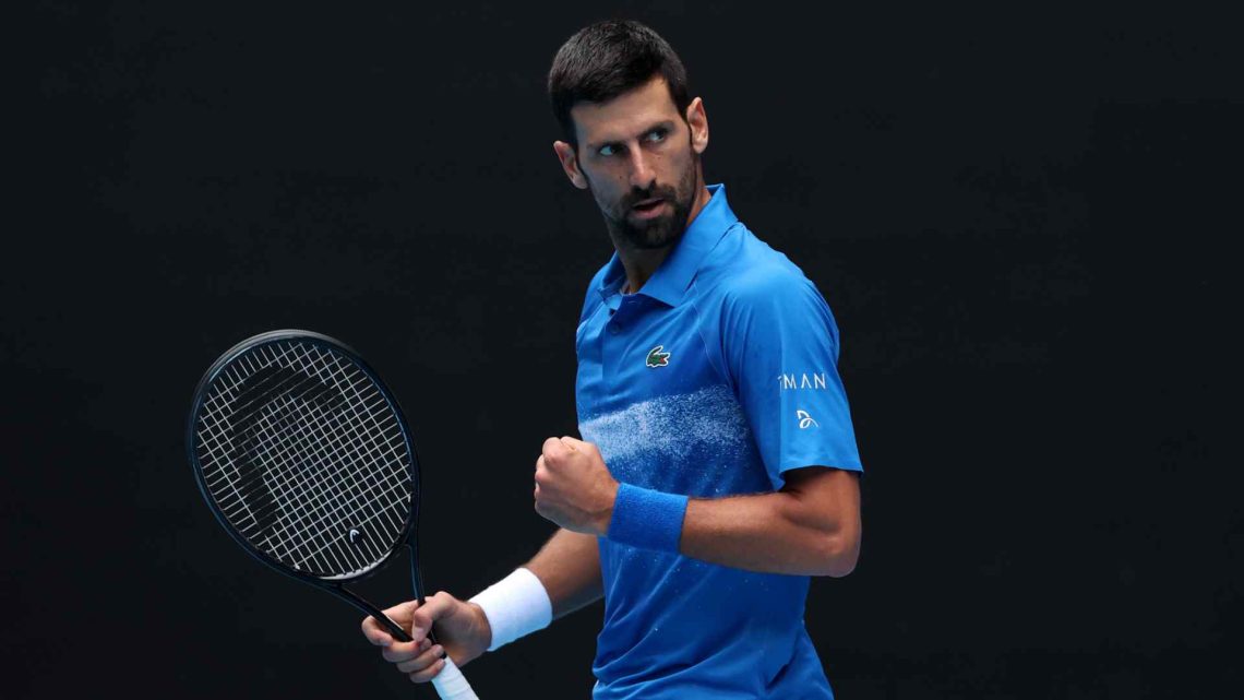 Djokovic, el tenista con más partidos en Grand Slam