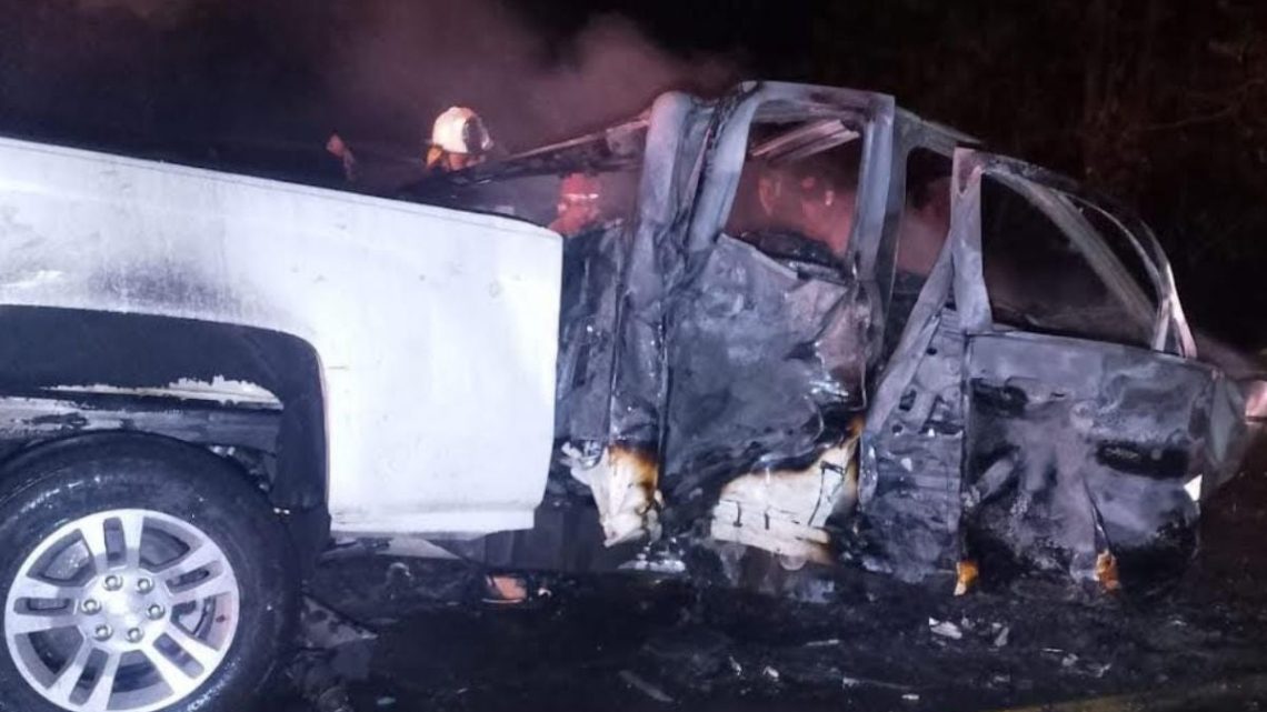 Fatal accidente en la México-Tuxpan deja dos muertos y cuatro heridos