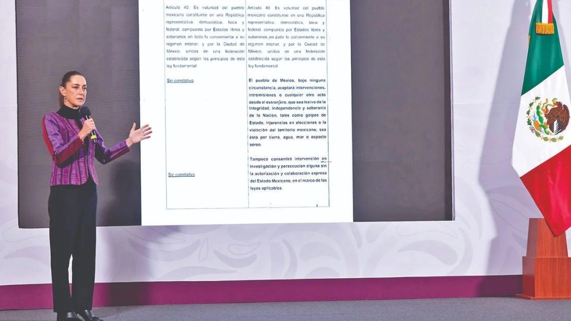 Reforma para castigar la intromisión extranjera en México  