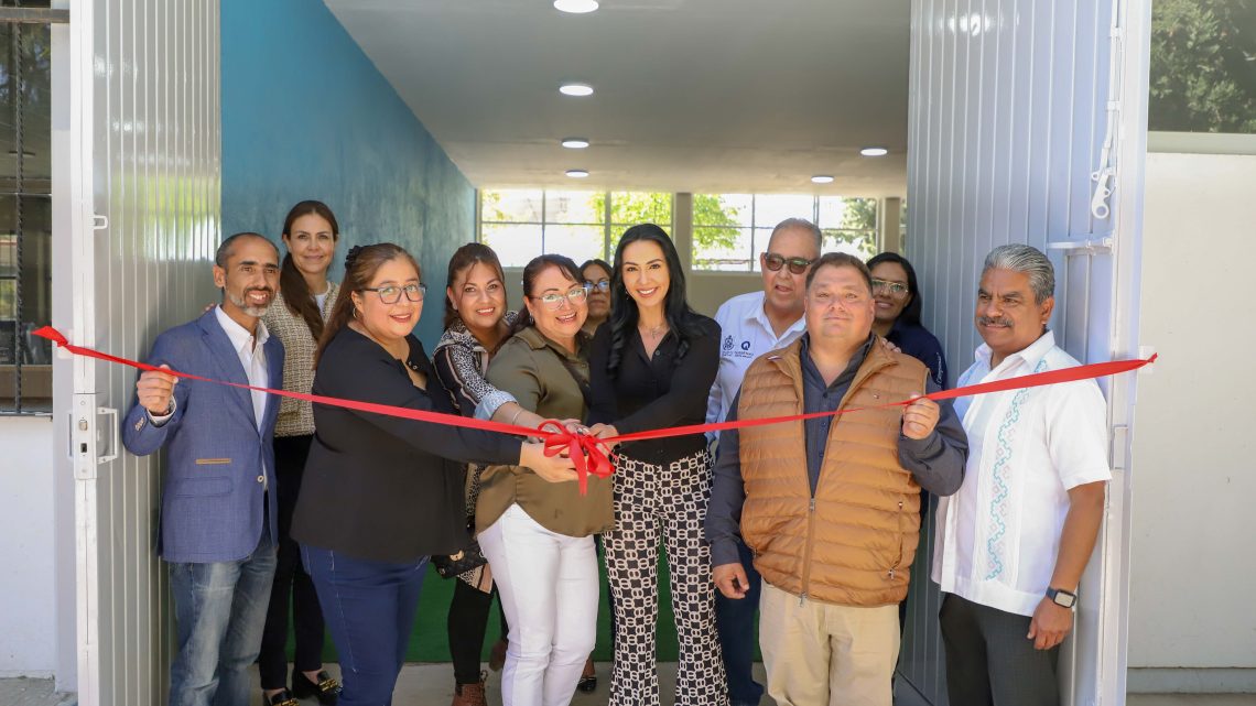Entregan equipamiento e infraestructura educativa en Tequisquiapan