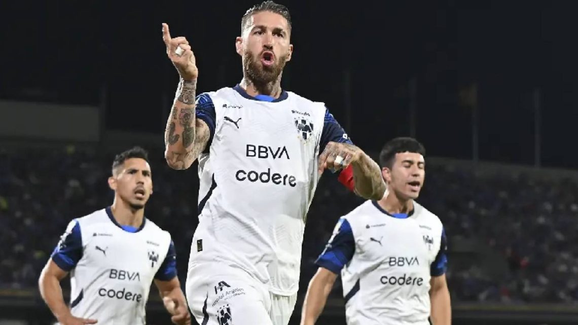 Sergio Ramos marca su segundo gol en la Liga MX