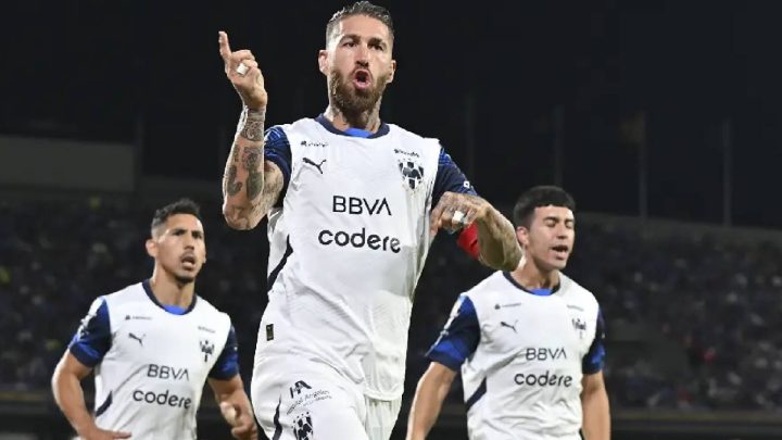 Sergio Ramos marca su segundo gol en la Liga MX