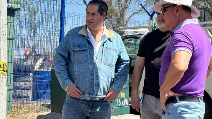 JAPAM trabaja en la reparación de fuga en Av. Río Moctezuma