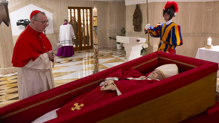 Después de las exequias el cuerpo del santo padre será sepultado en la basílica de Santa María la Mayor