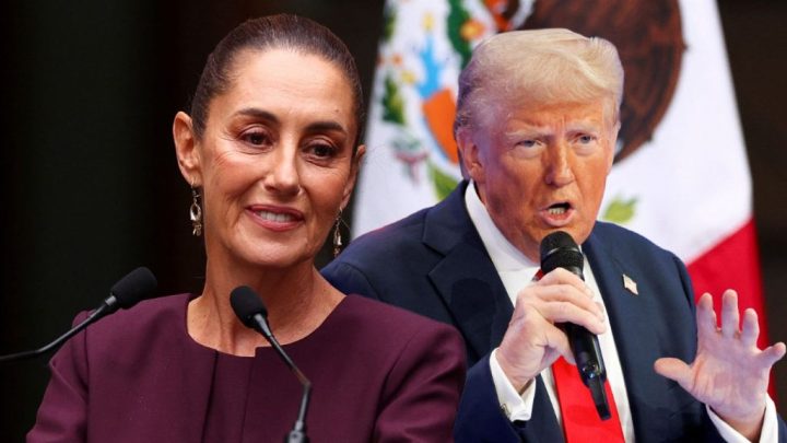 “Ayer tuve una conversación muy productiva con la Presidenta de México”, aseguró Trump