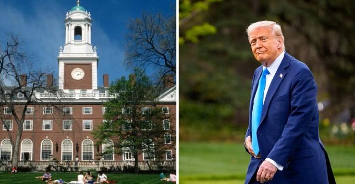 El Departamento de Seguridad Nacional ordenó a Harvard el martes por la noche entregar “registros detallados” de las “actividades ilegales y violentas” de sus estudiantes extranjeros antes del 30 de abril
