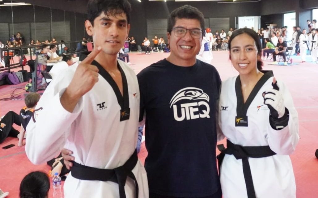 Clasifica equipo UTEQ de taekwondo a la Universiada Nacional 2025
