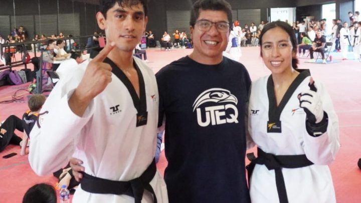 Clasifica equipo UTEQ de taekwondo a la Universiada Nacional 2025