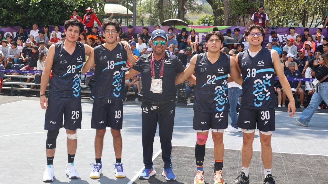 Se corona Querétaro campeón en basquetbol 3×3 de la Olimpiada Nacional