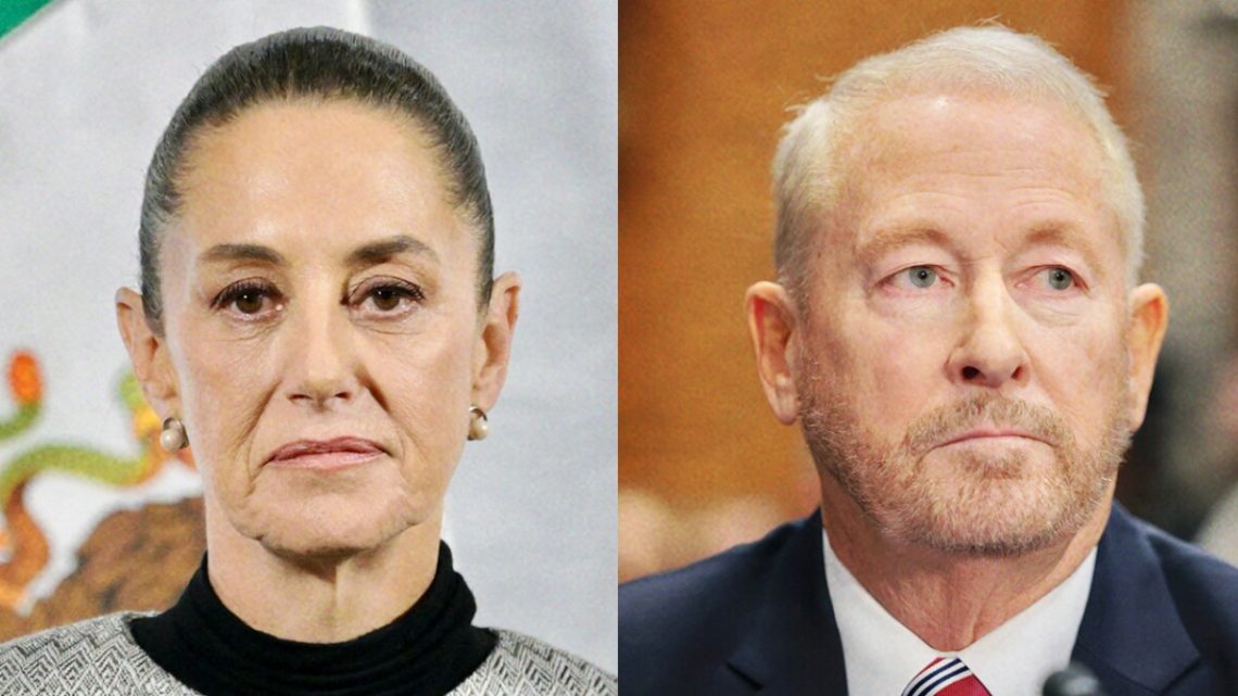 La Presidenta dijo que planteará al embajador de Estados Unidos en México una mayor colaboración, coordinación y una relación de respeto entre ambos países
