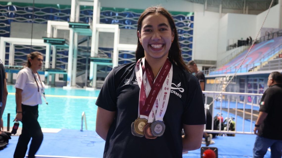 Histórica participación del equipo de Natación de Querétaro en Olimpiadas Nacionales