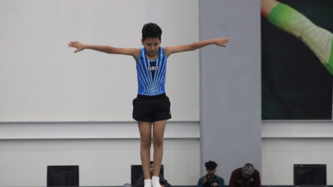 Logra Querétaro medallas históricas en Gimnasia de Trampolín