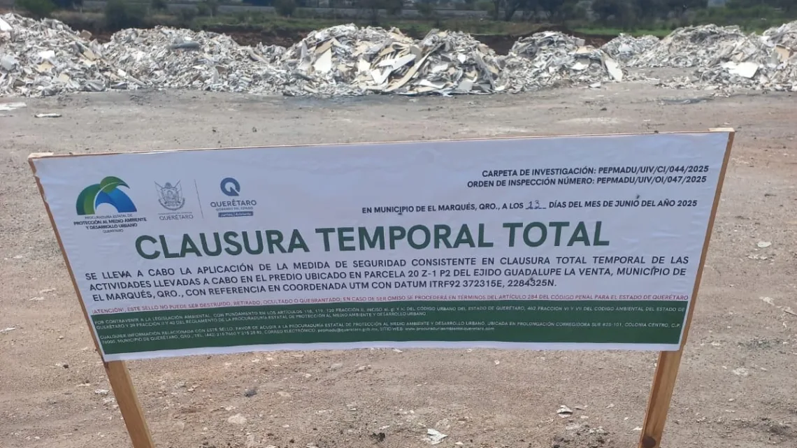 Clausura PEPMADU banco de tiro
