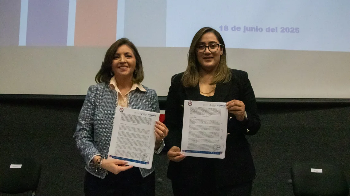 Firma Rectora de la UPQ convenio de colaboración estratégica con la COPARMEX