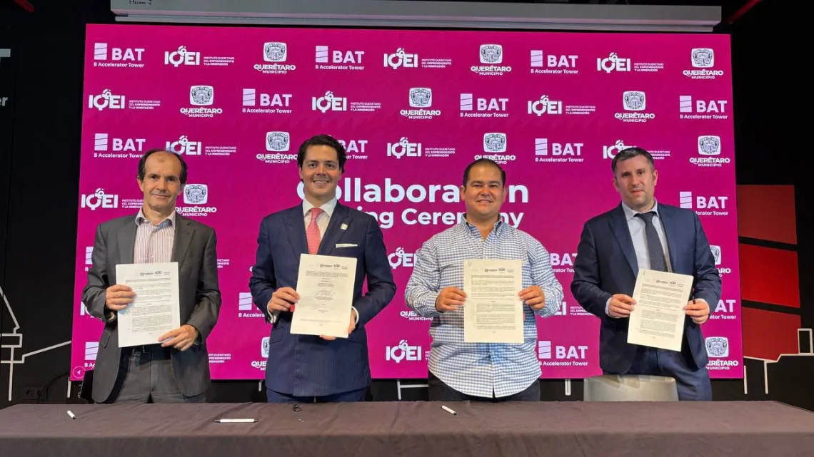 Querétaro y Vizcaya consolidan alianza para fortalecer el ecosistema emprendedor