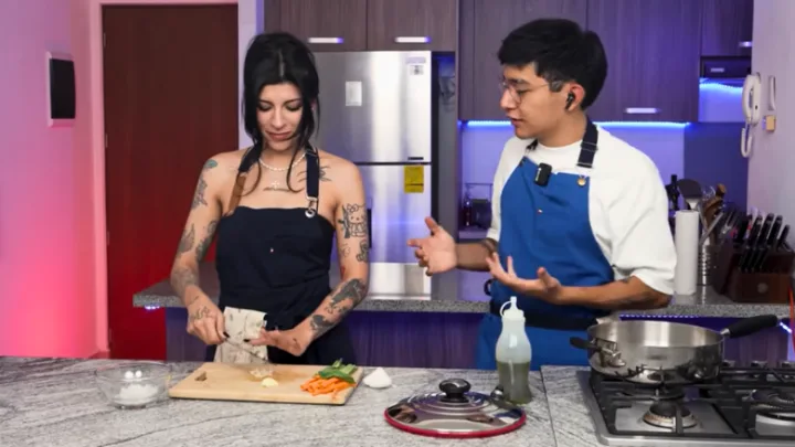 La aparición de la cantante argentina en el programa de “Chef en proceso” se convirtió en uno de los momentos más comentados en redes sociales este fin de semana