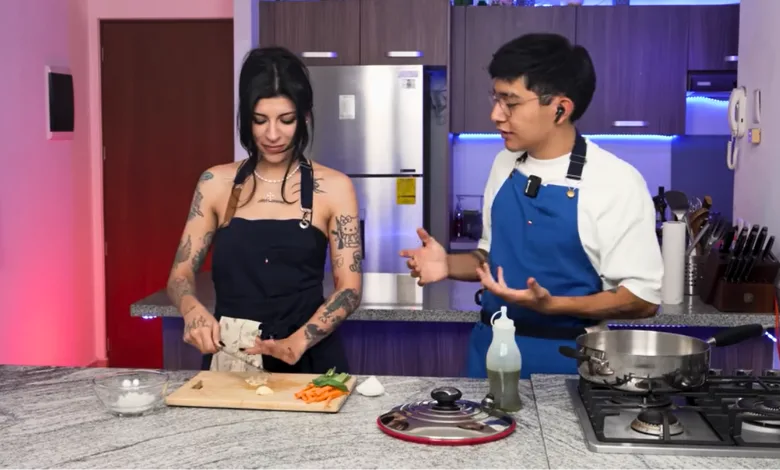 La aparición de la cantante argentina en el programa de “Chef en proceso” se convirtió en uno de los momentos más comentados en redes sociales este fin de semana
