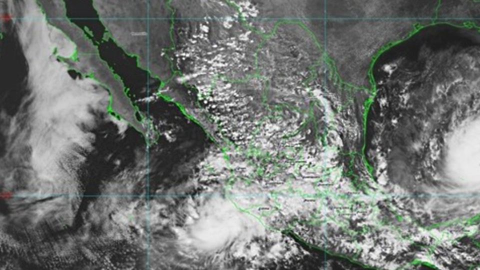  “Dalila”: Asi va la formacion del ciclon HOY Miercoles 11 