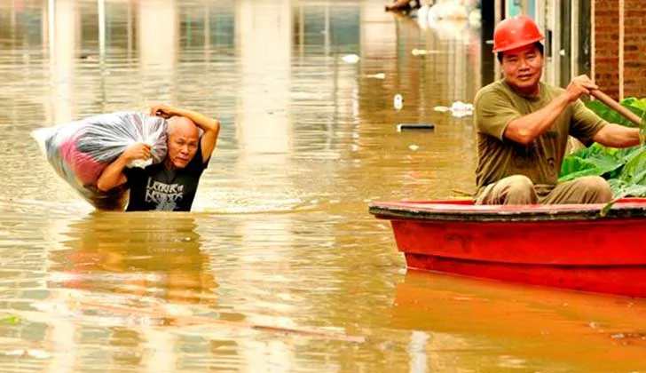 Debido a la intensa jornada de lluvias que se ha presentado en múltiples regiones de China, el país asiático suma más de 300 mil afectados