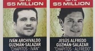 Chapitos; ofrece millonaria recompensa por sus líderes