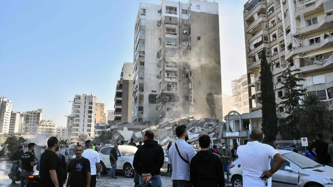 Diferentes áreas del este del país fueron alcanzadas por los ataques israelíes