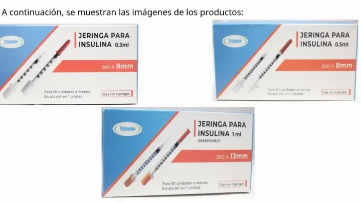 Emite COFEPRIS Alerta Sanitaria por comercialización ilegal de Jeringa para insulina