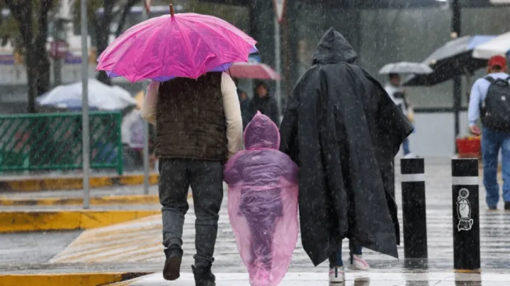 Se prevén para mañana jueves lluvias fuertes con puntuales muy fuertes en al menos 6 estados de México 