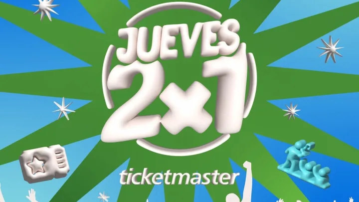 Todos los jueves son de dos boletos al precio de uno en Ticketmaster; a continuación todos los eventos participantes