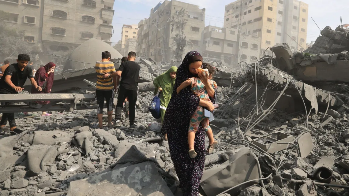 El presidente de Estados Unidos habló sobre la severa crisis humanitaria en la Franja de Gaza