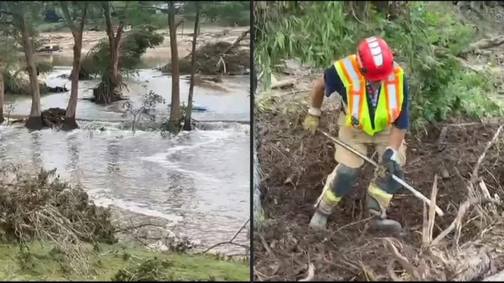 Ciudadanos particulares se unieron a los bomberos y las diferentes agencias de seguridad y emergencia del estado para apoyar también en las incipientes labores de recuperación