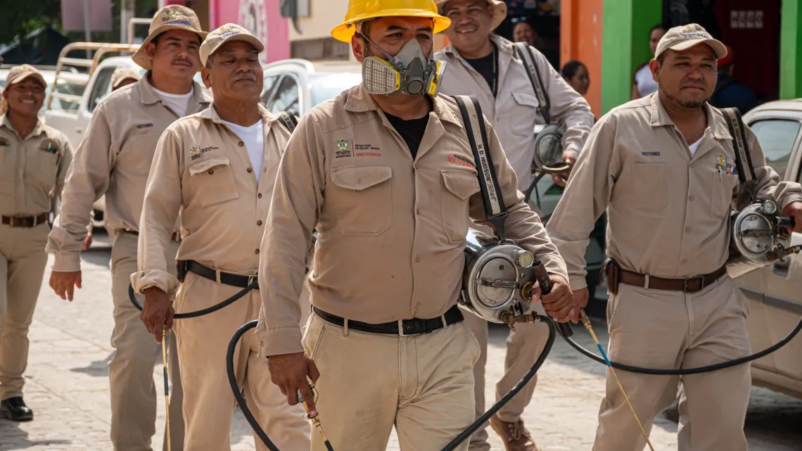 Inaugura SESA la Segunda Jornada de la Lucha contra el Dengue en Arroyo Seco