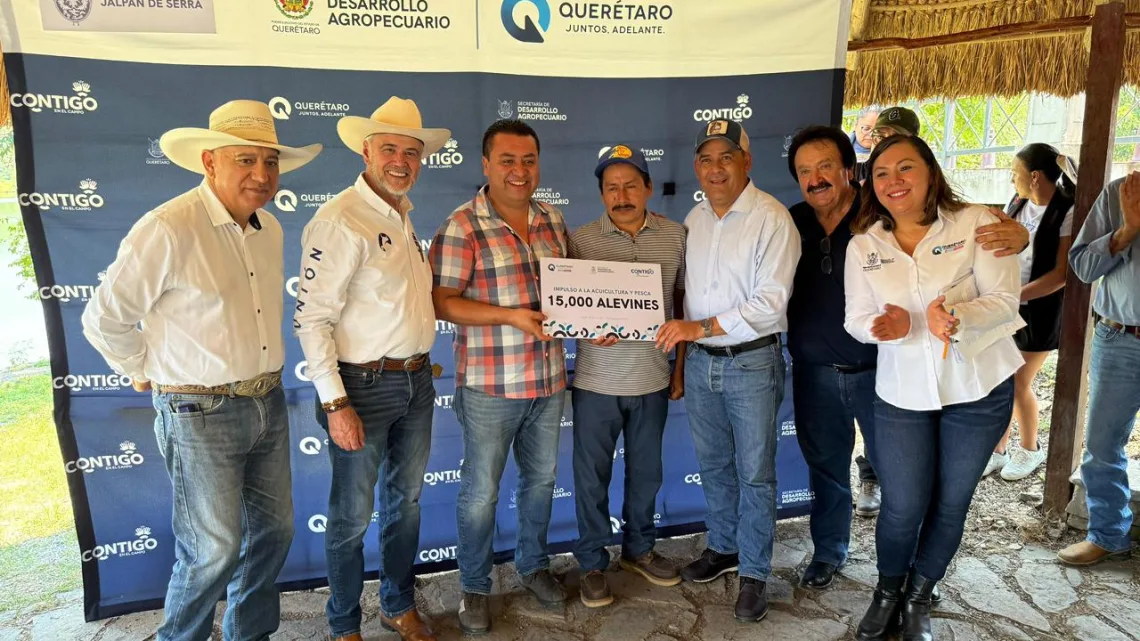 Entrega SEDEA alevines para repoblar cuerpos de agua en la sierra