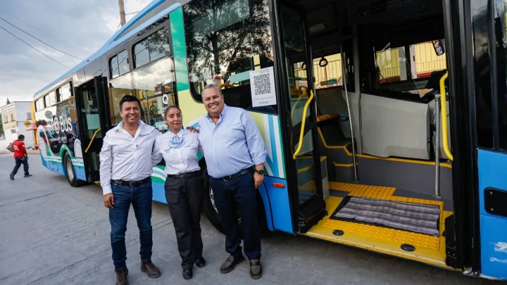 Llega Qrobus a El Vegil