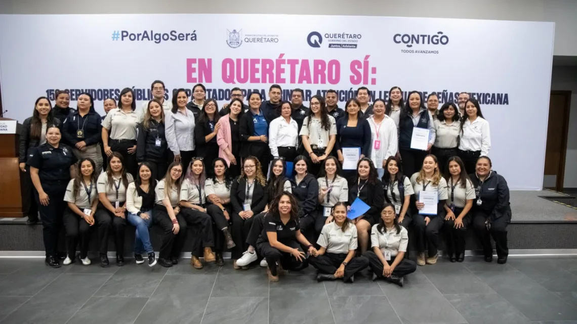 Reciben servidores públicos capacitación en Lengua de Señas Mexicana