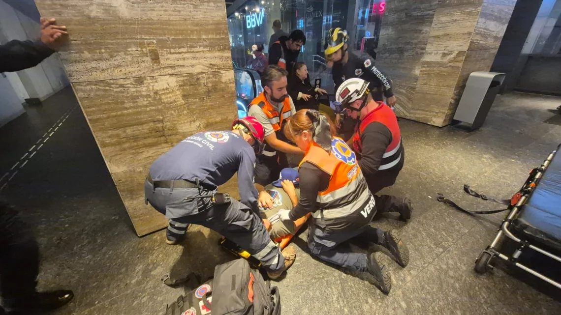 El accidente resultó en un saldo de dos personas lesionadas