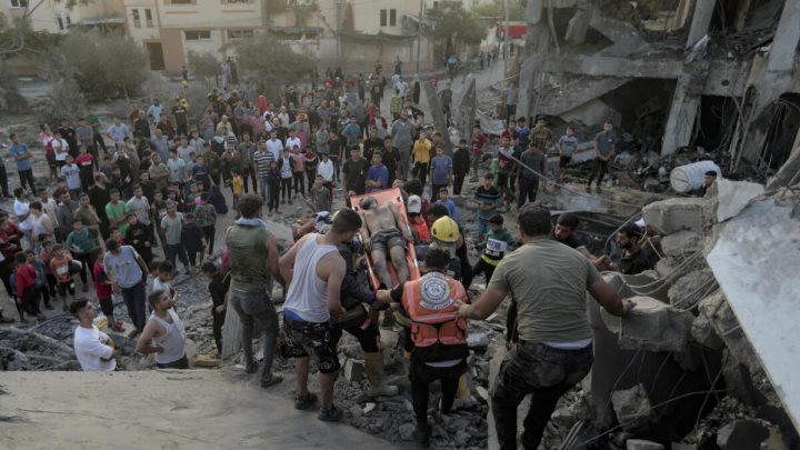 Entre las víctimas se encontraban pacientes, rescatistas y prensa que cubría el bombardeo