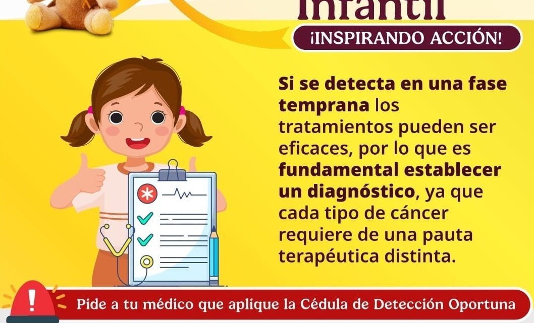 Se une SESA al Mes de Concientización del Cáncer Infantil