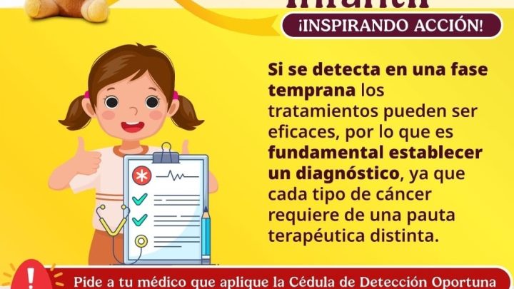 Se une SESA al Mes de Concientización del Cáncer Infantil
