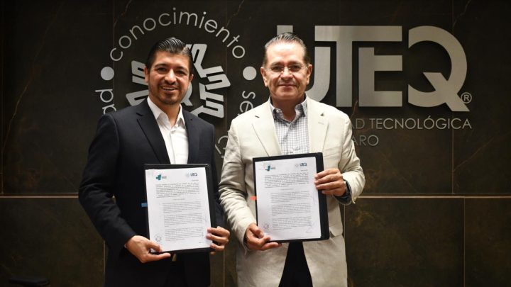 Firman convenio UTEQ y UTC para ampliar acceso a la educación superior