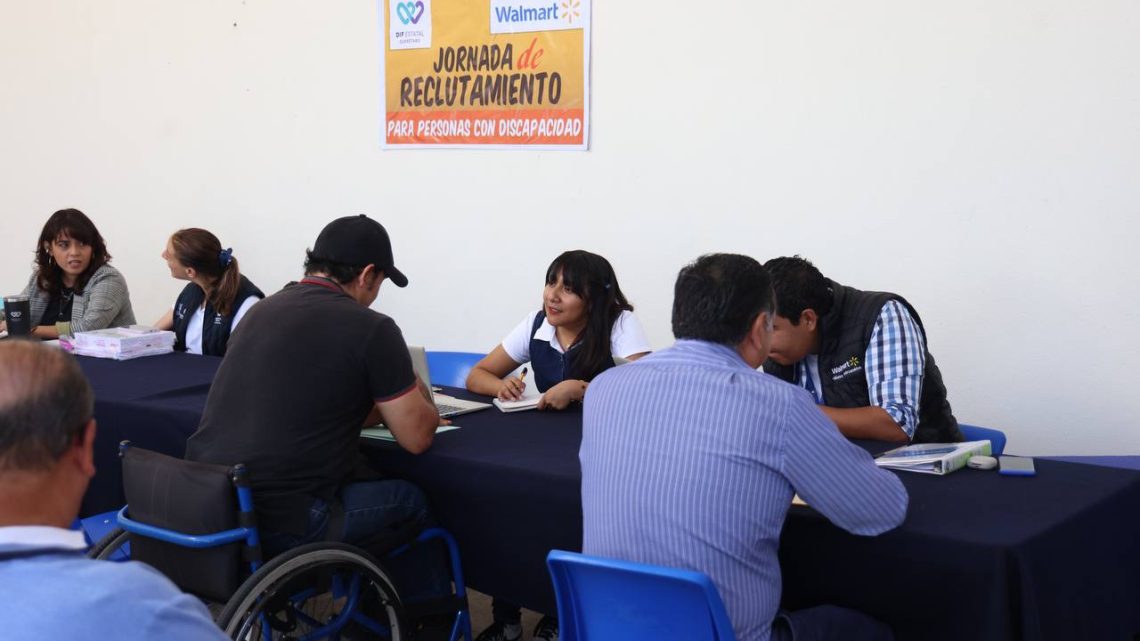 Realizan jornada de reclutamiento laboral para personas con discapacidad