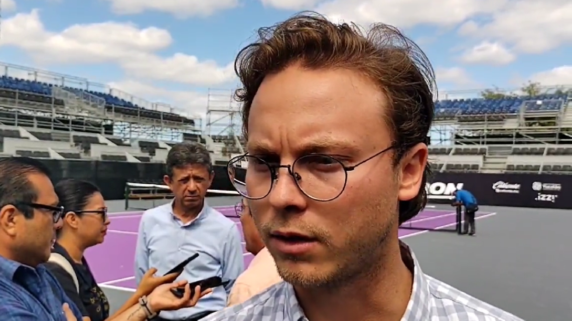 El director del GDL Open Akron destacó al torneo como el escaparate perfecto para descubrir a las nuevas promesas del tenis mundial