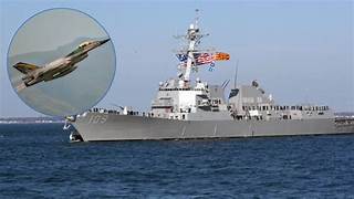 El Departamento de Defensa de Estados Unidos denunció este jueves que dos cazas F-16 de Venezuela sobrevolaron el destructor USS Jason Dunham, que navegaba en aguas internacionales del Caribe.